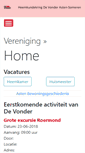 Mobile Screenshot of heemkundekringdevonder.nl